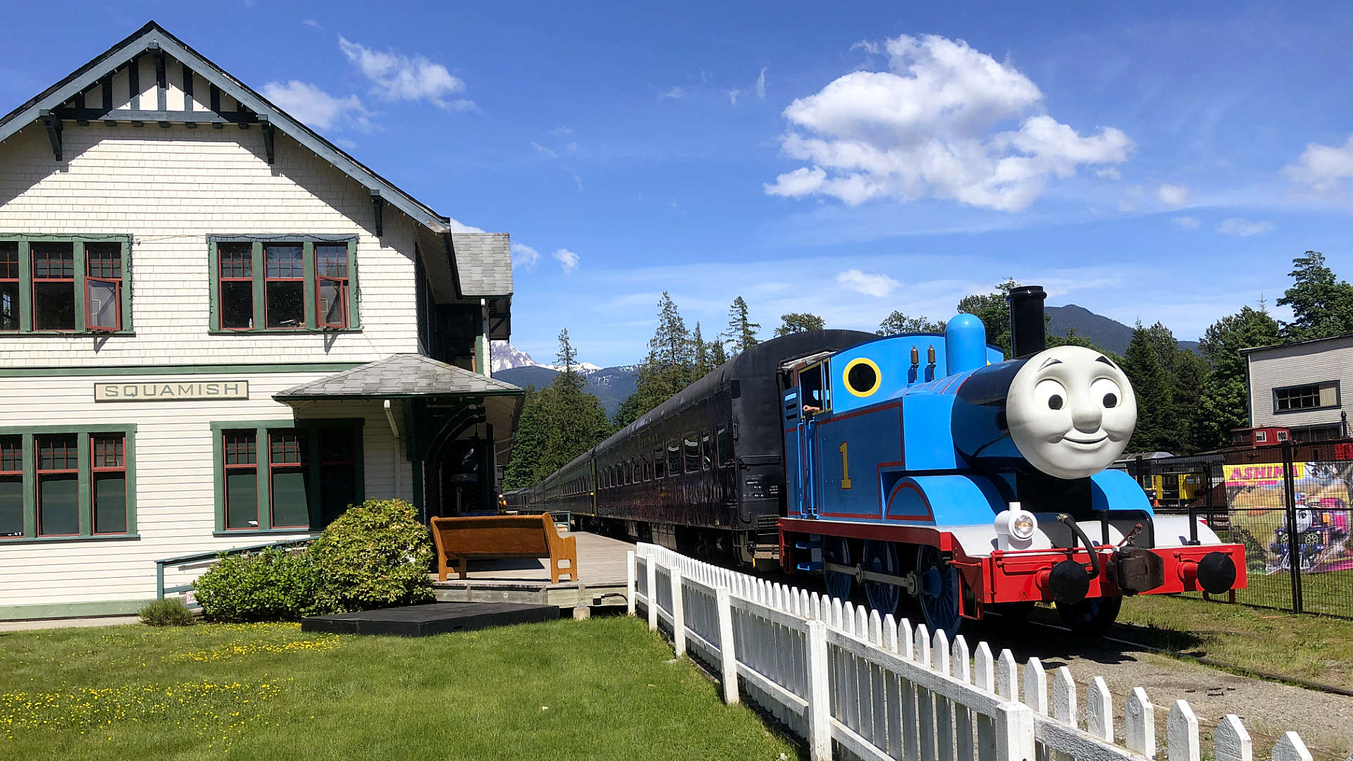 Thomas at Squamish Station