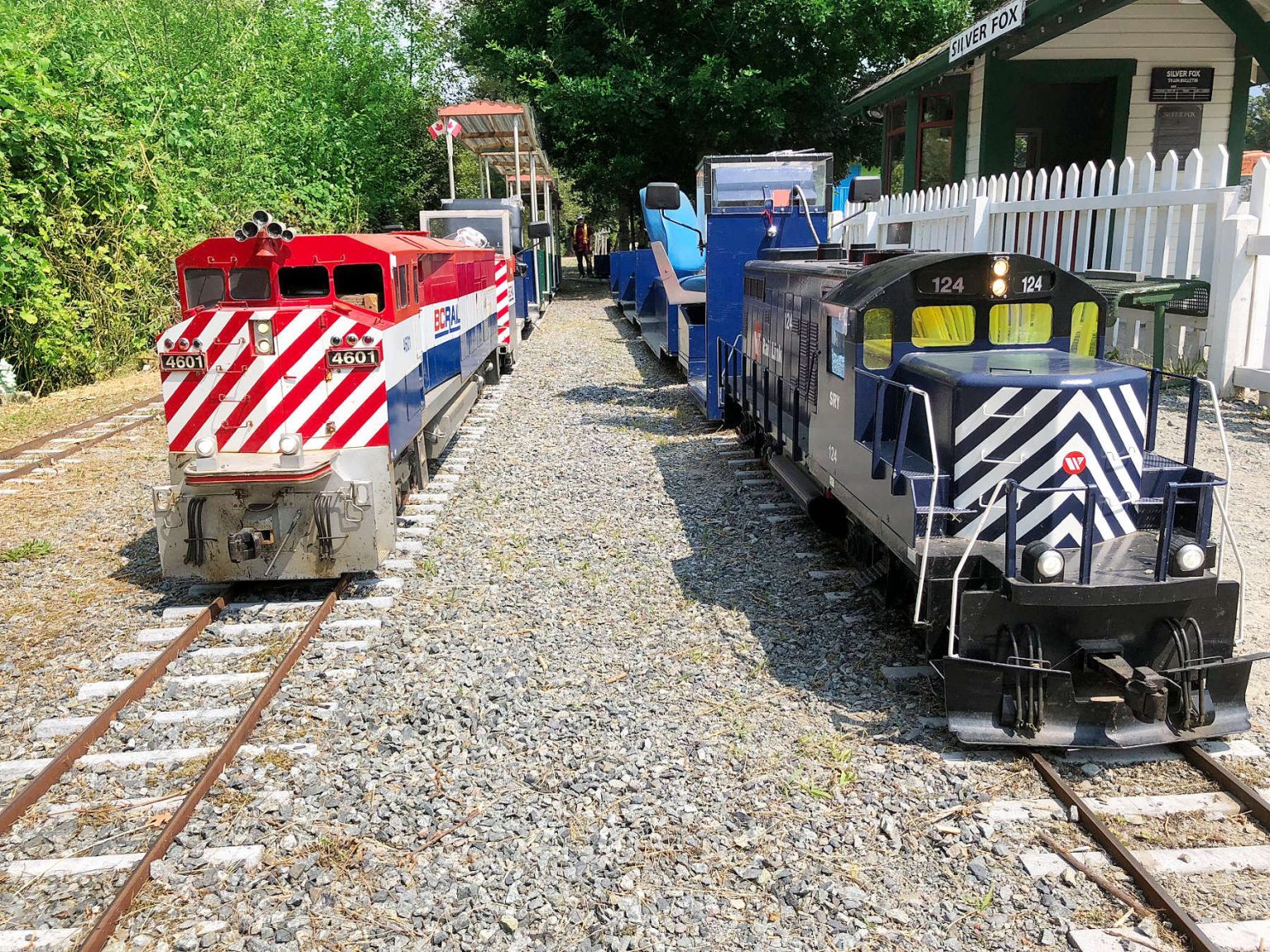Mini-rail double at Silver Fox