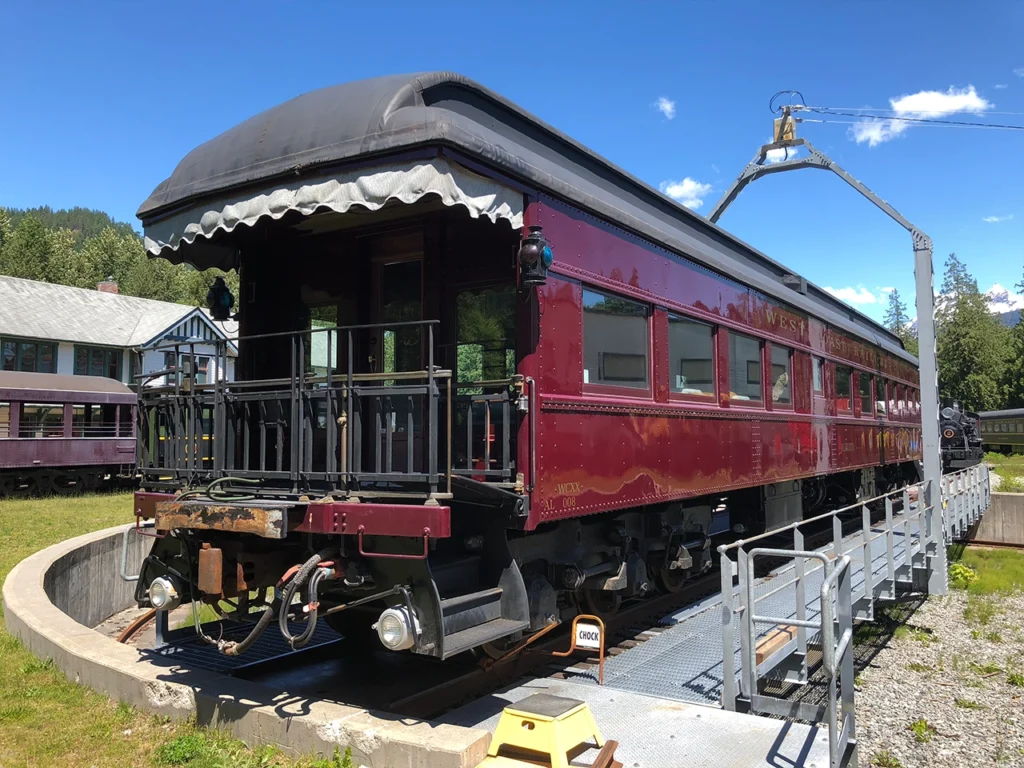 image Alberta Business and Observation Railway car